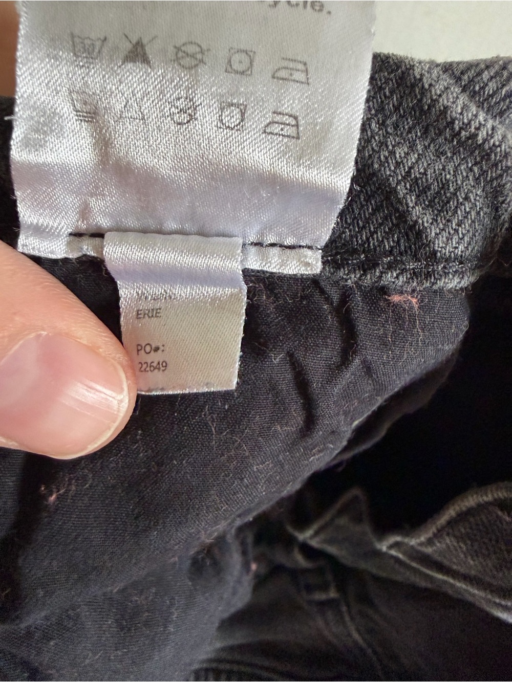 Reformation Designer Denim Washed Black Peyton High Rise Bootcut Jeans size 26 - Picture 10 of 10